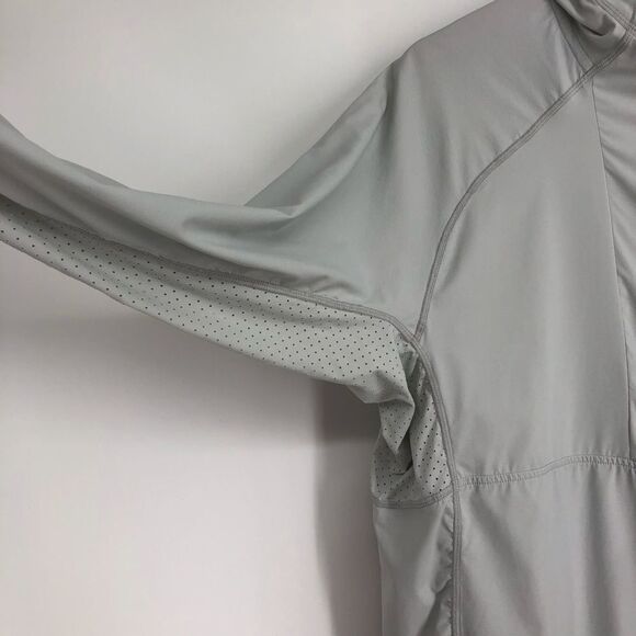 KATHMANDU Hooded Half Zip Pullover Powder Gray - Picture 5 of 9